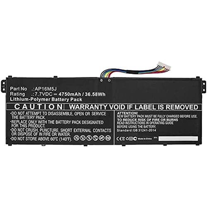 Bateria Portatil Coreparts 7.7V 4450Mah 36.6Wh Para Acer