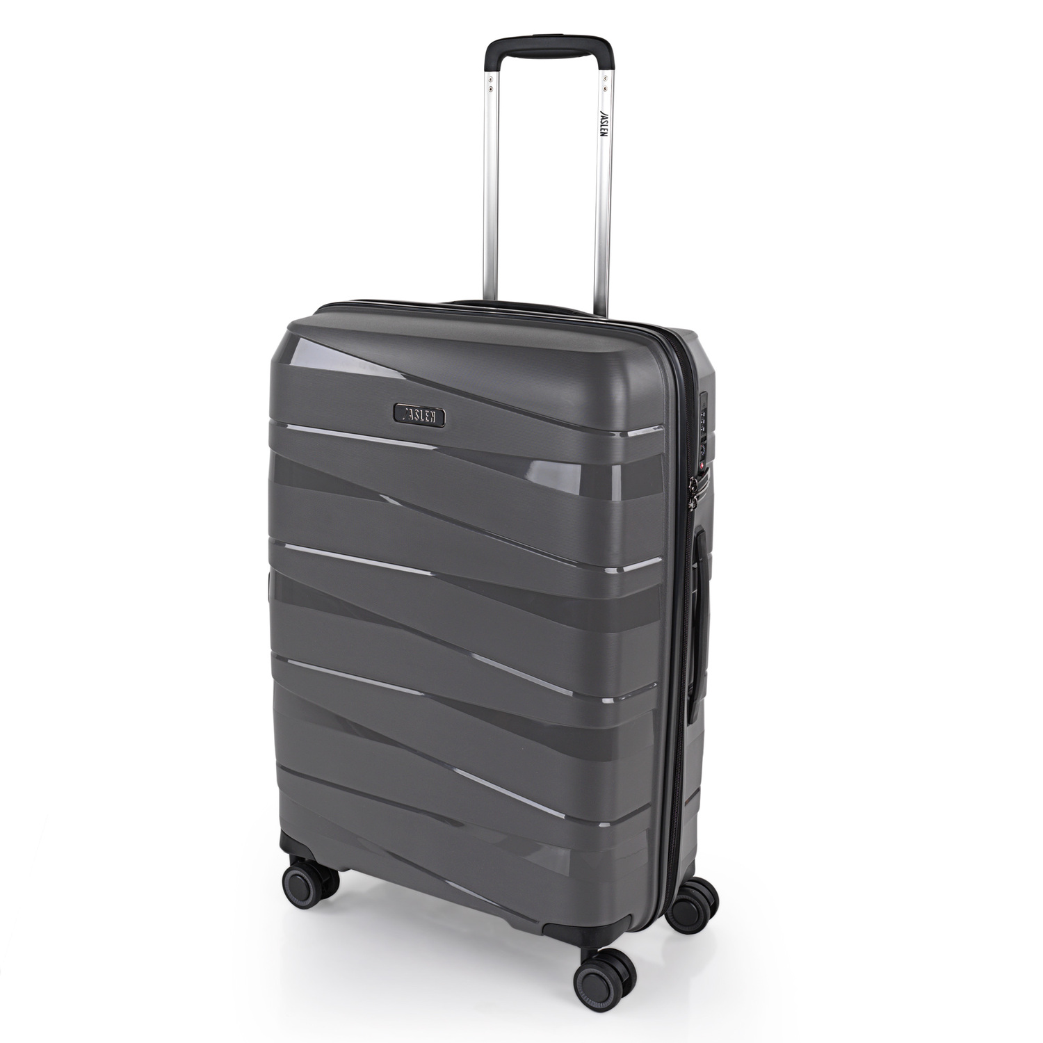 Jaslen - Maletas De Viaje Medianas. Maleta Mediana 4 Ruedas. Maletas Medianas De Material Polipropileno Resistentes Y Ligeras. Maleta De Viaje 20Kg, 65Cm Rígida Candado TSA 161360