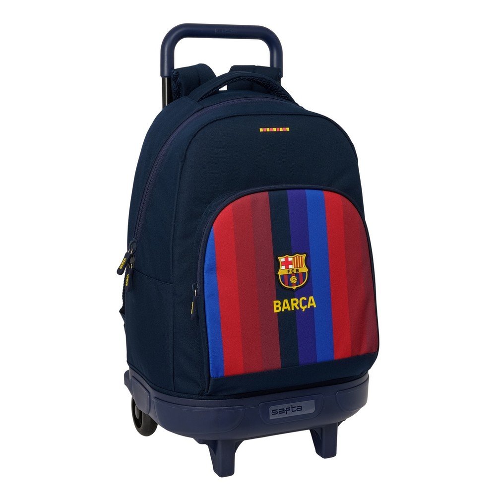 SAFTA  MOCHILA GDE. C/RUEDAS COMPACT EXTRAIBLE F.C. BARCELONA 1ª E F.C. BARCELONA 1ª EQUIP. 26/ 27 22x33x45 Cms.