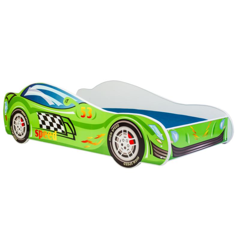 Cama de criança com colchão e estrado incluídos 140 x 70 Kobi Speed Car