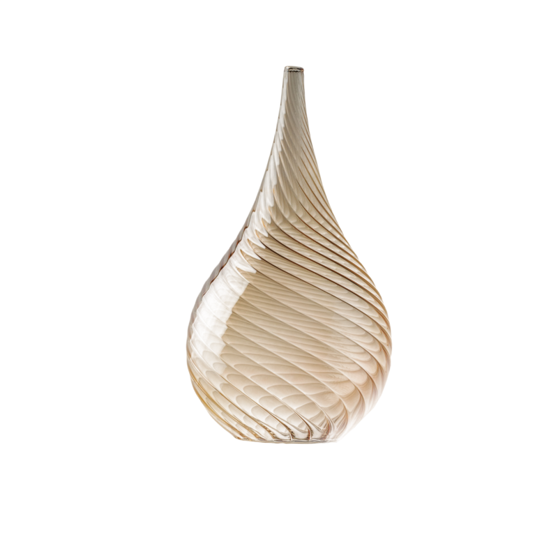 Pluvia Ámbar vidrio borosilicato pyrex d. 20 H.37 Ø20 BL264-VT-DM20-AM - Bonetti Illumina