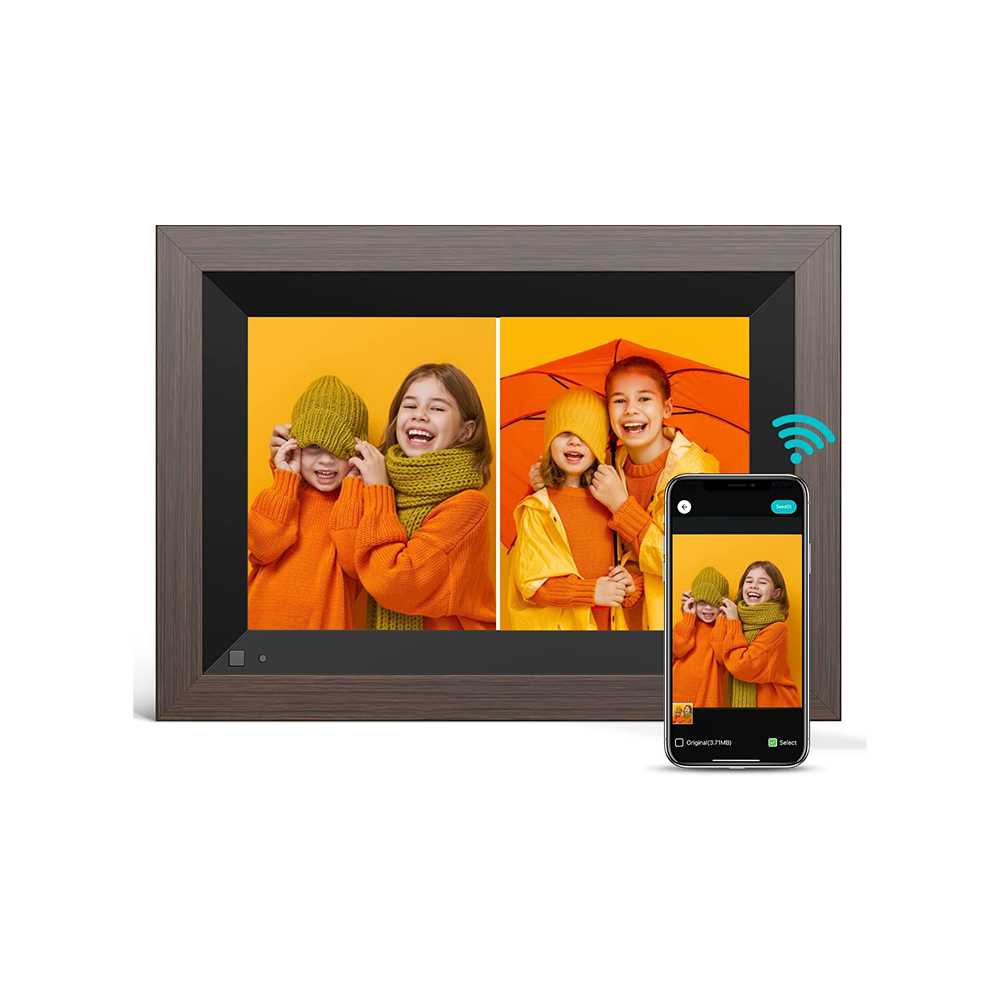 Other - Marco digital WiFi de 10,1 pulgadas, comparte fotos a través de una aplicación, pantalla táctil HD, 16 GB de almacenamiento integrado Compartir al instante de forma inalámbrica