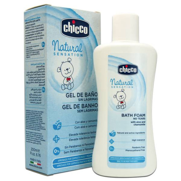 Chicco Natural Sensation Gel De Baño 200ml Chicco