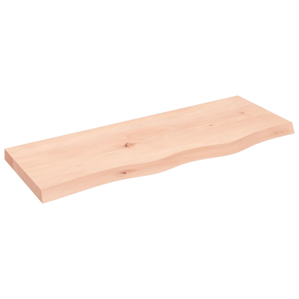 Vidaxl Estante Pared Madera Roble Tratada 80x30x(2-4) Cm Natural