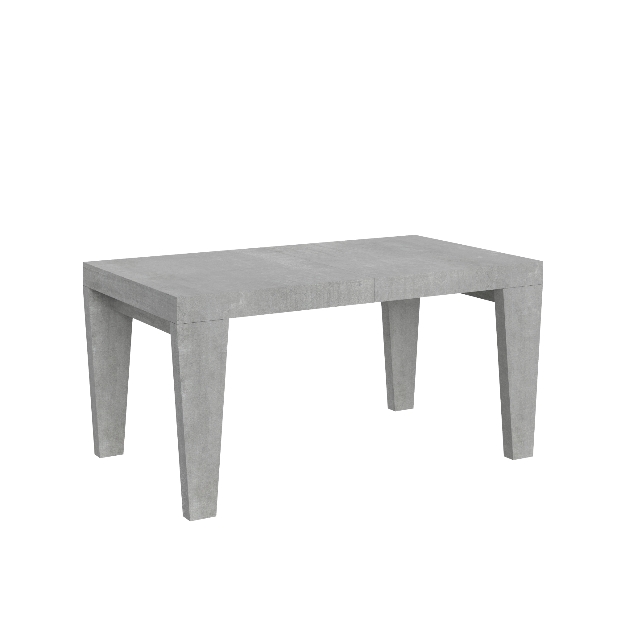 Mesa extensible 90x160/264 cm Spimbo Cemento - Itamoby