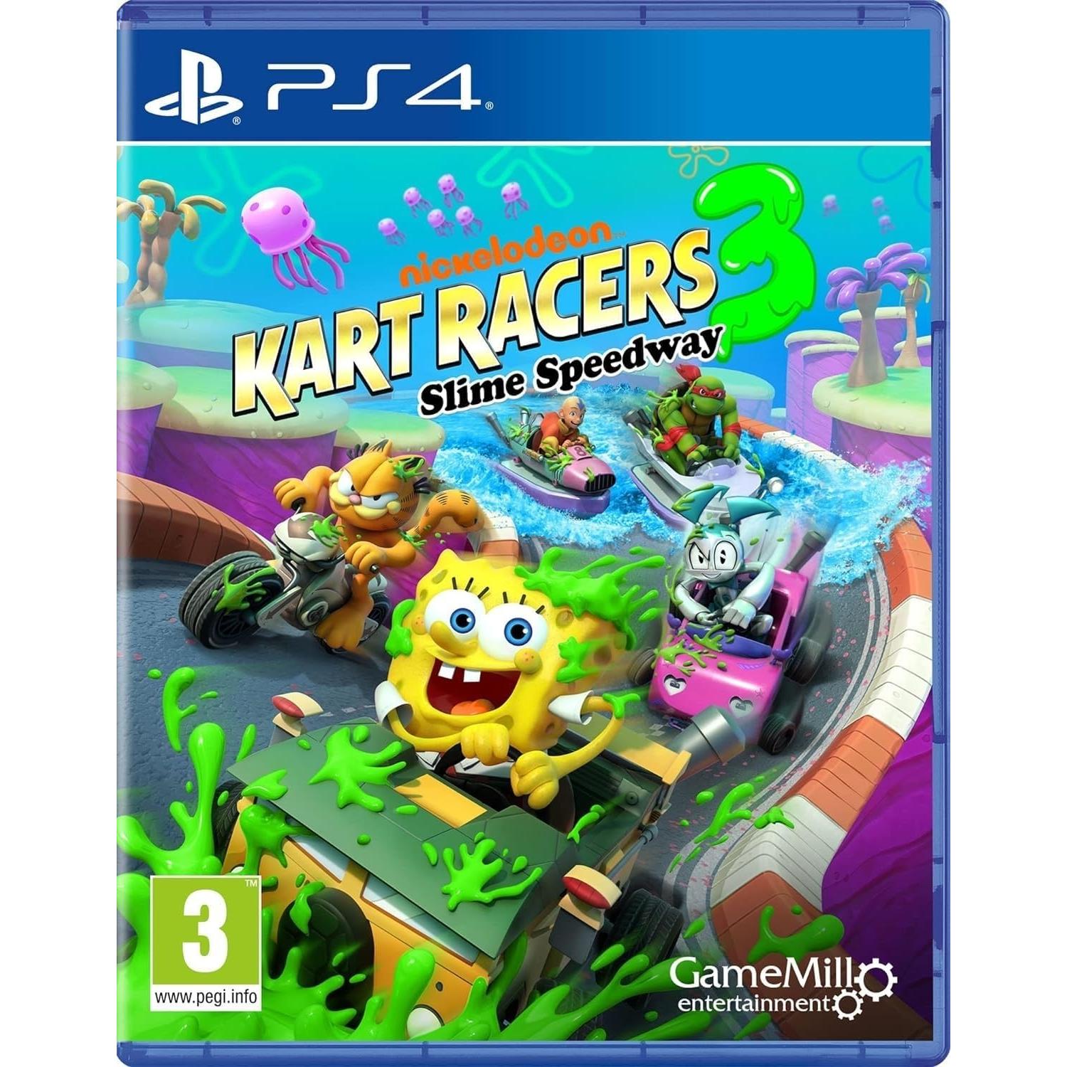 Nickelodeon Kart Racers 3: Slime Speedway Juego para Consola Sony PlayStation 4, PS4, PAL ESPAÑA
