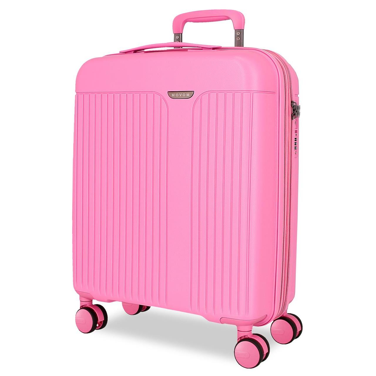 Maleta de cabina expandible Movom New Trendy PP con capacidad de 44L