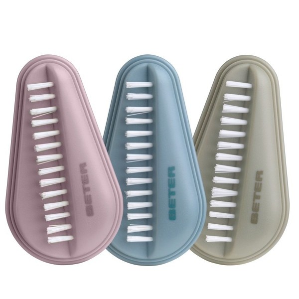 Cepillo Uñas Doble Puas Nylon Beter EL PRECIO INCLUYE 5 UNIDADES