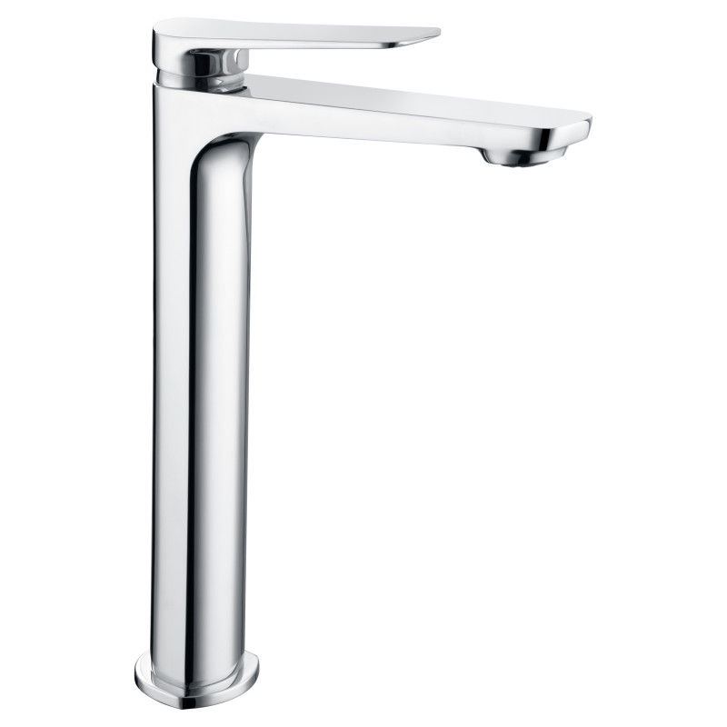 Imex Nápoles BDN047-3 grifo monomando alto para lavabo fabricado en latón con acabado cromado