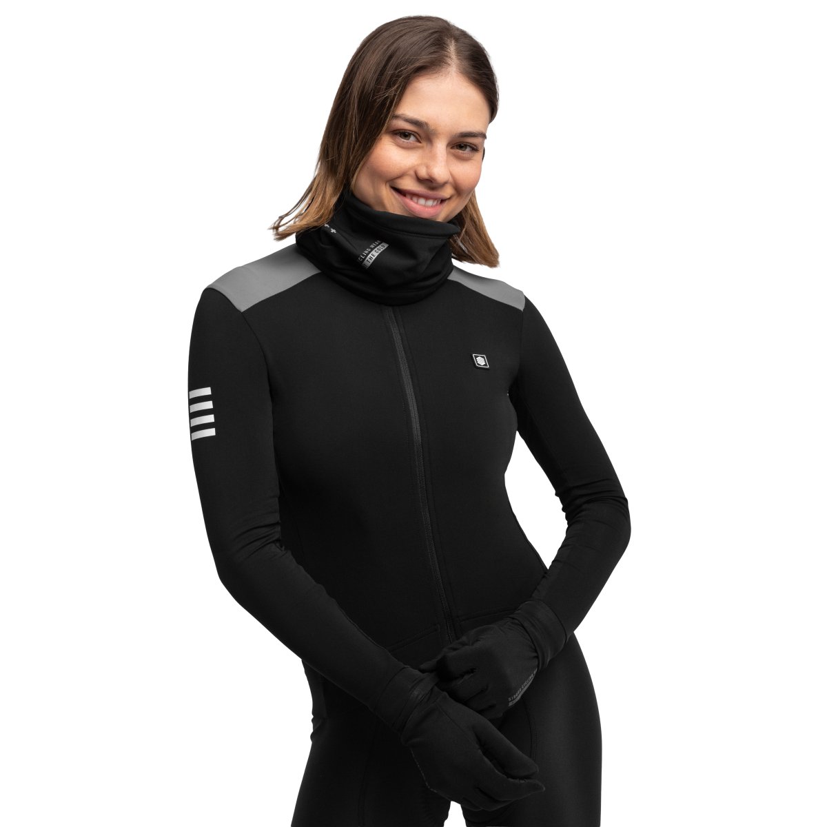 Siroko - Maillot M4 SRX Manga Larga Ciclismo para Mujer_
