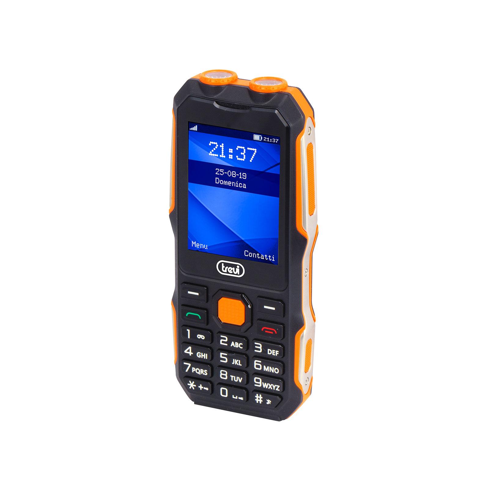 Telefono Trevi Antigolpes Forte 70 Negro-Naranja