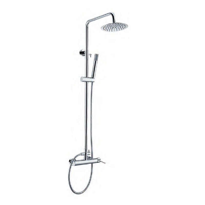 Imex Milos BDYS045 columna de ducha empotrada diseño moderno acabado cromado