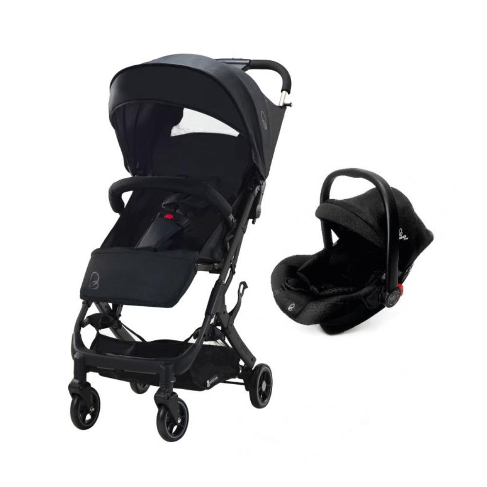 Carrinho de bebé 2 em 1 Asalvo Amsterdam Black