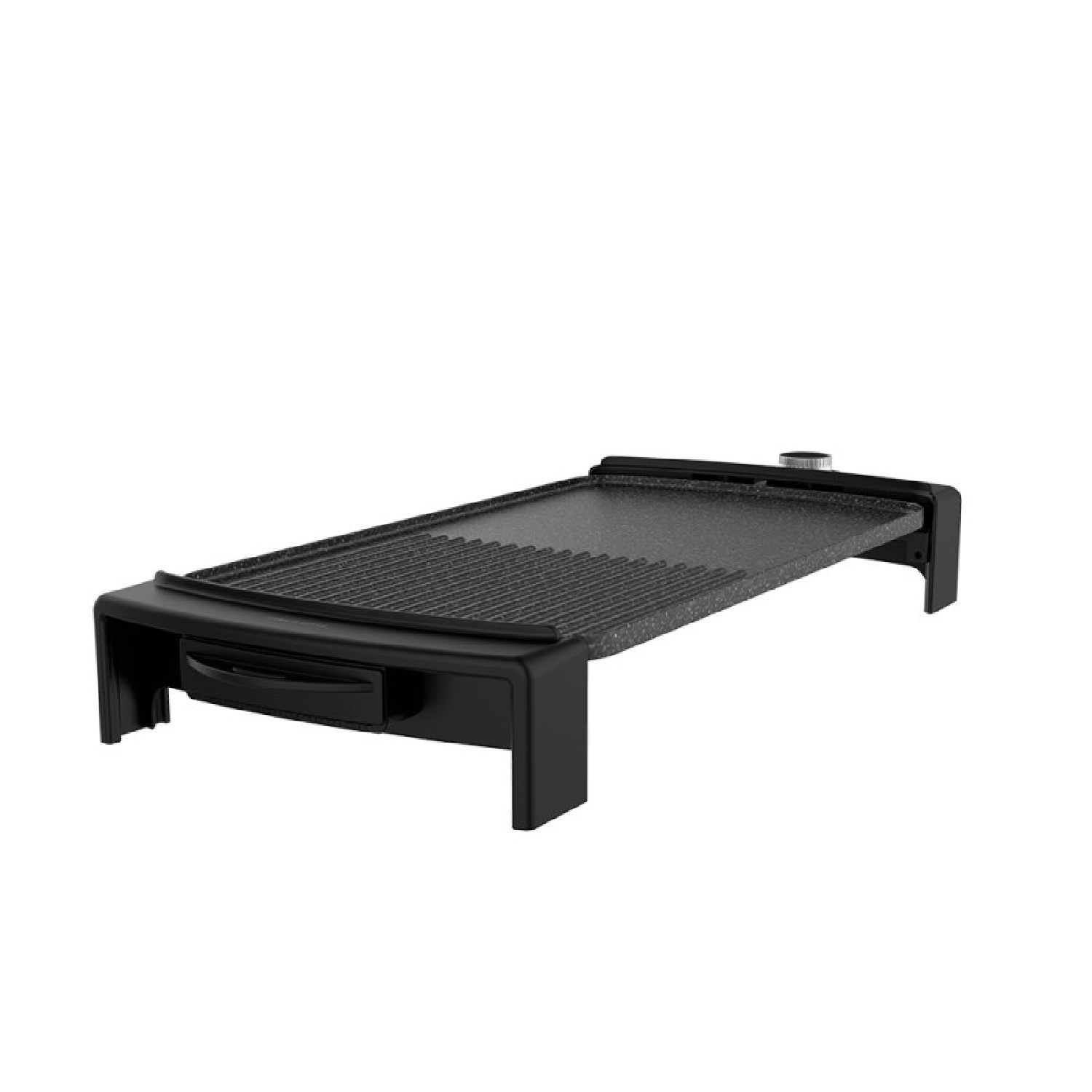 Cecotec Plancha de Asar Eléctrica Tasty&Grill 2500 RockWater MixGrill. 2150 W, Revestimiento Antiadherente, Superficie Mixta