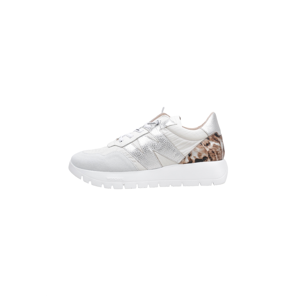 Wonders A-24100 Deportivas Planas Mujer Blanco