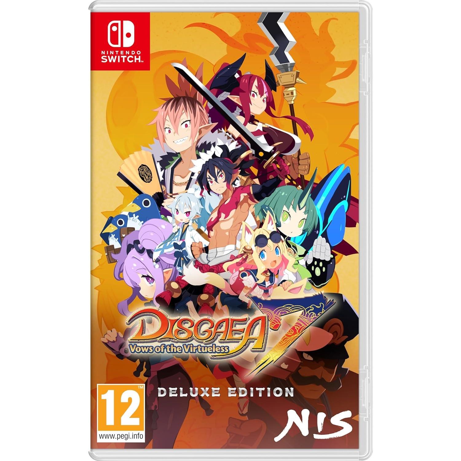 Disgaea 7: Vows of the Virtueless Deluxe Edition Juego para Consola Nintendo Switch