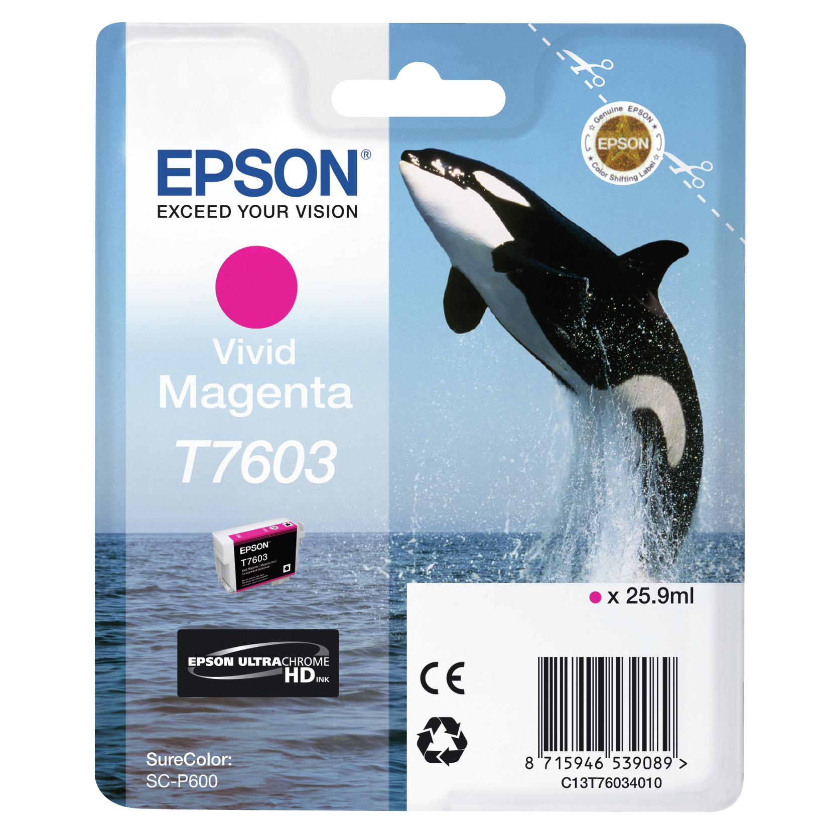 Epson T7603 Magenta vivo C13T76034010