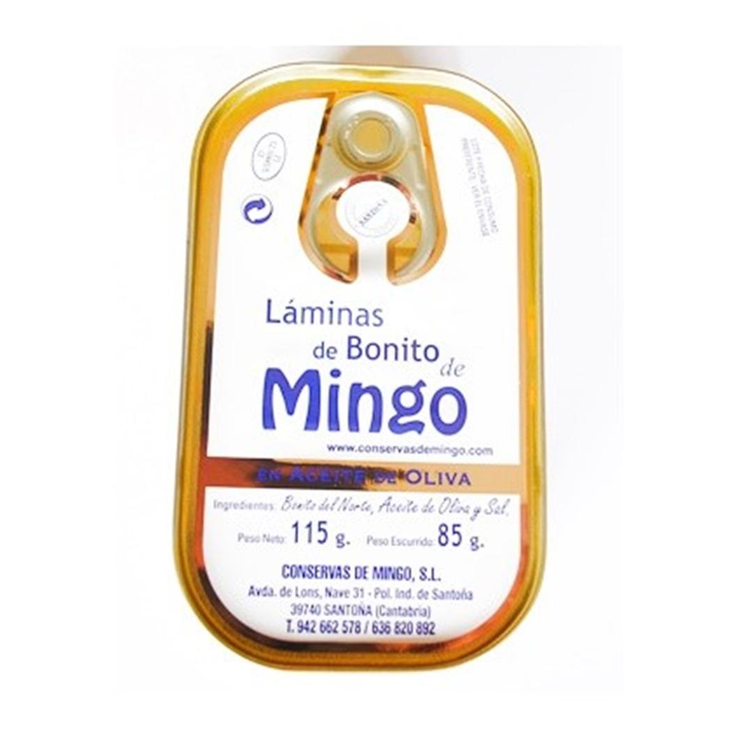 Conservas De Mingo Láminas de bonito del norte en aceite de oliva Sapidum Gourmet