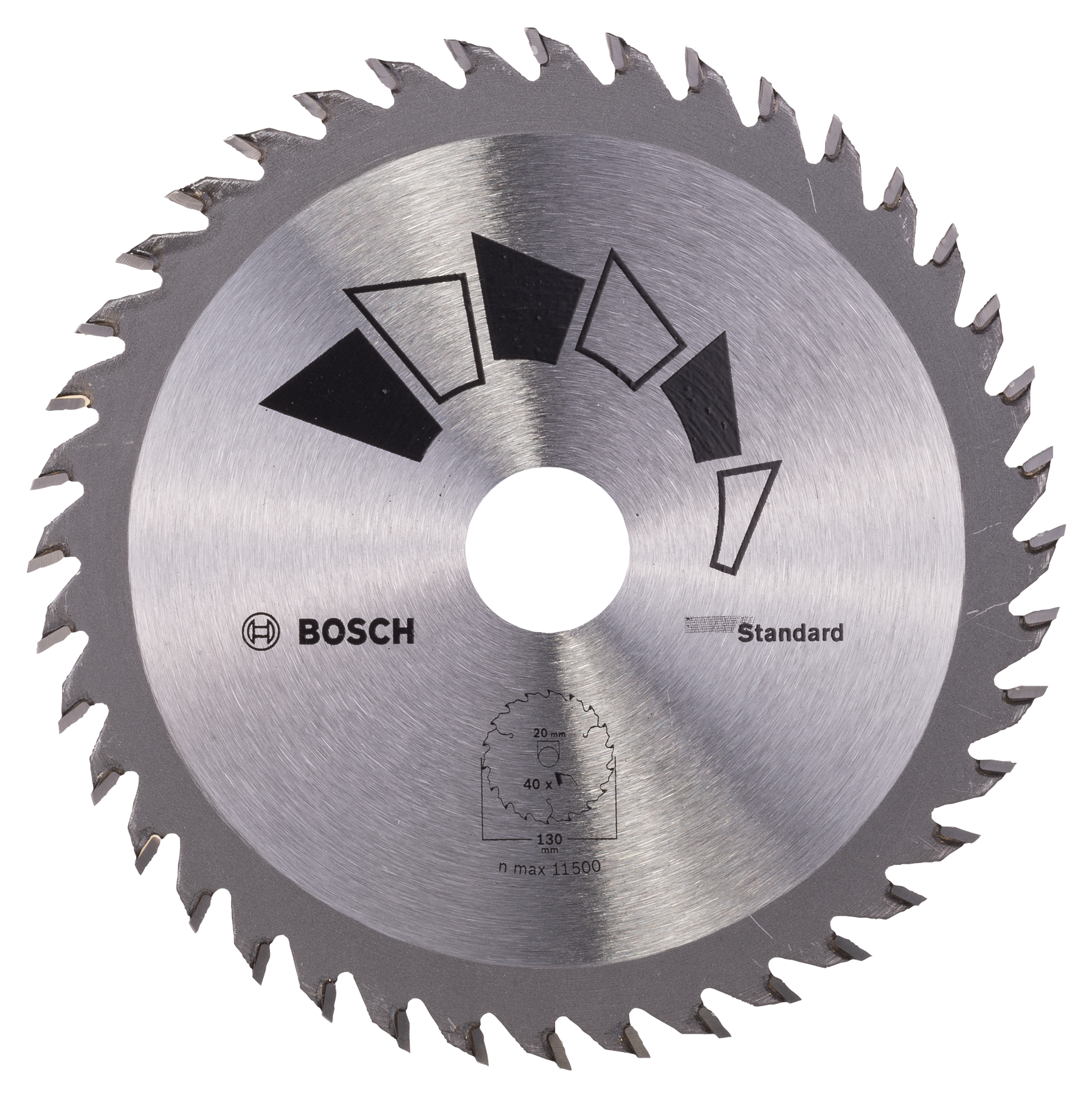 Hoja De Sierra Circ. GT WO H 130x20-40
