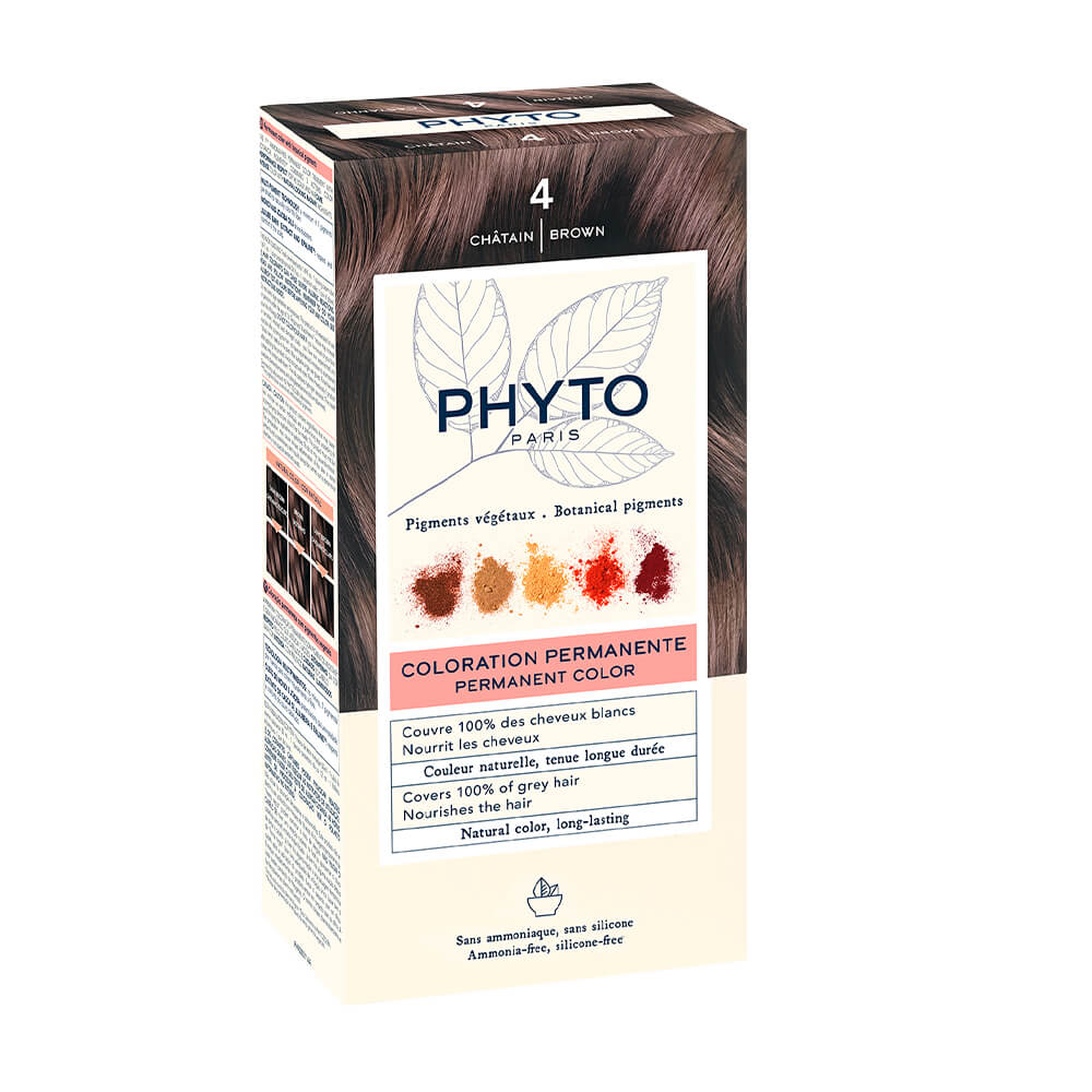 Phyto Coloración Castaño N.º 4