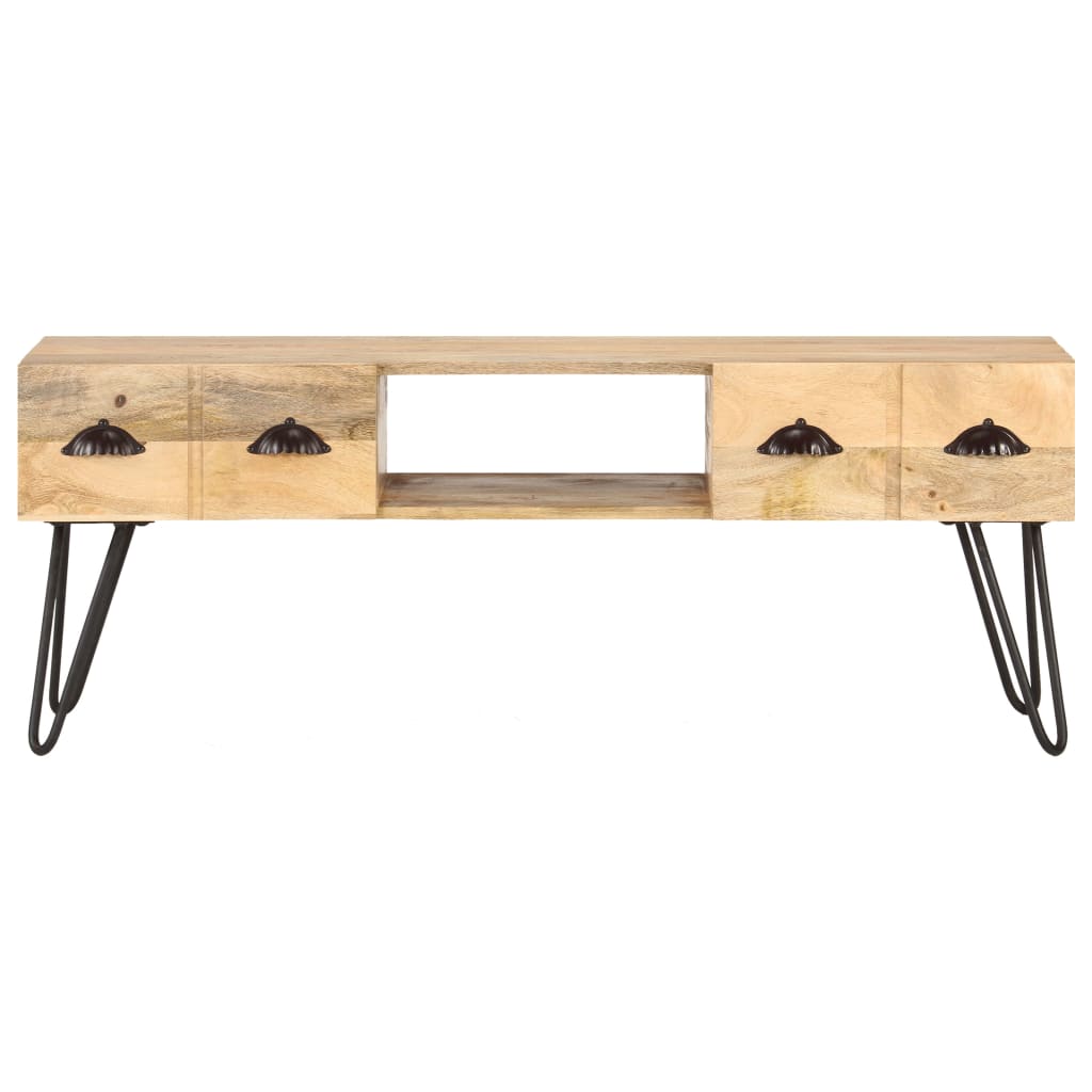 Vidaxl Mueble para TV Madera Maciza de Mango 120x35x45 Cm