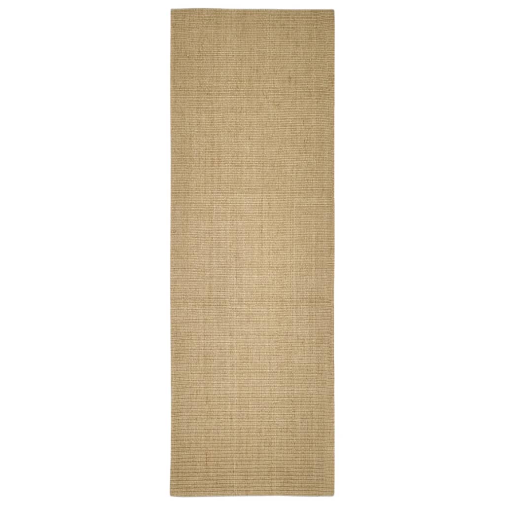vidaXL Alfombra de sisal para rascador 100x300 cm