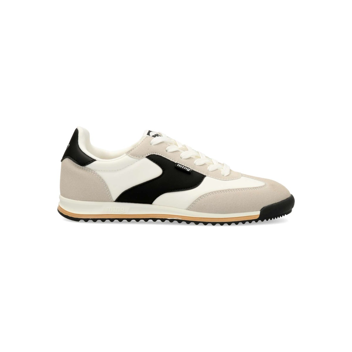 MTNG - Zapatillas sneakers casual retro Olympic para hombre con plantilla Starfit de 4 mm y combinación de texturas vintage actualizado