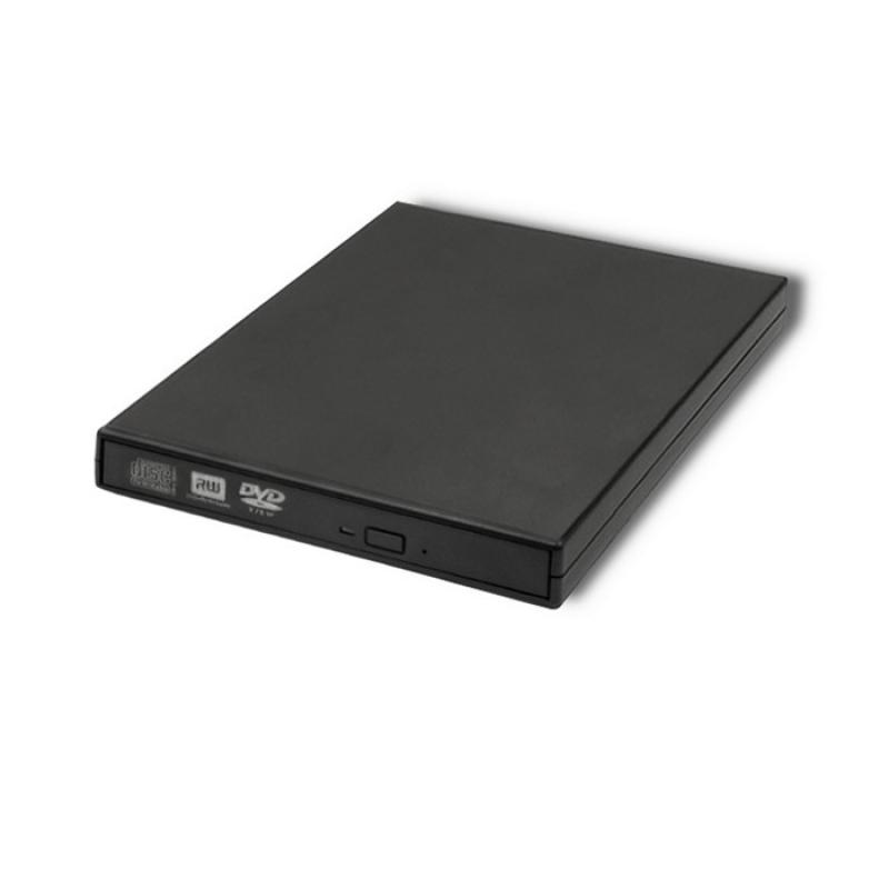 Qoltec 51858 Grabador de DVD-RW externo | USB 2.0 | Negro