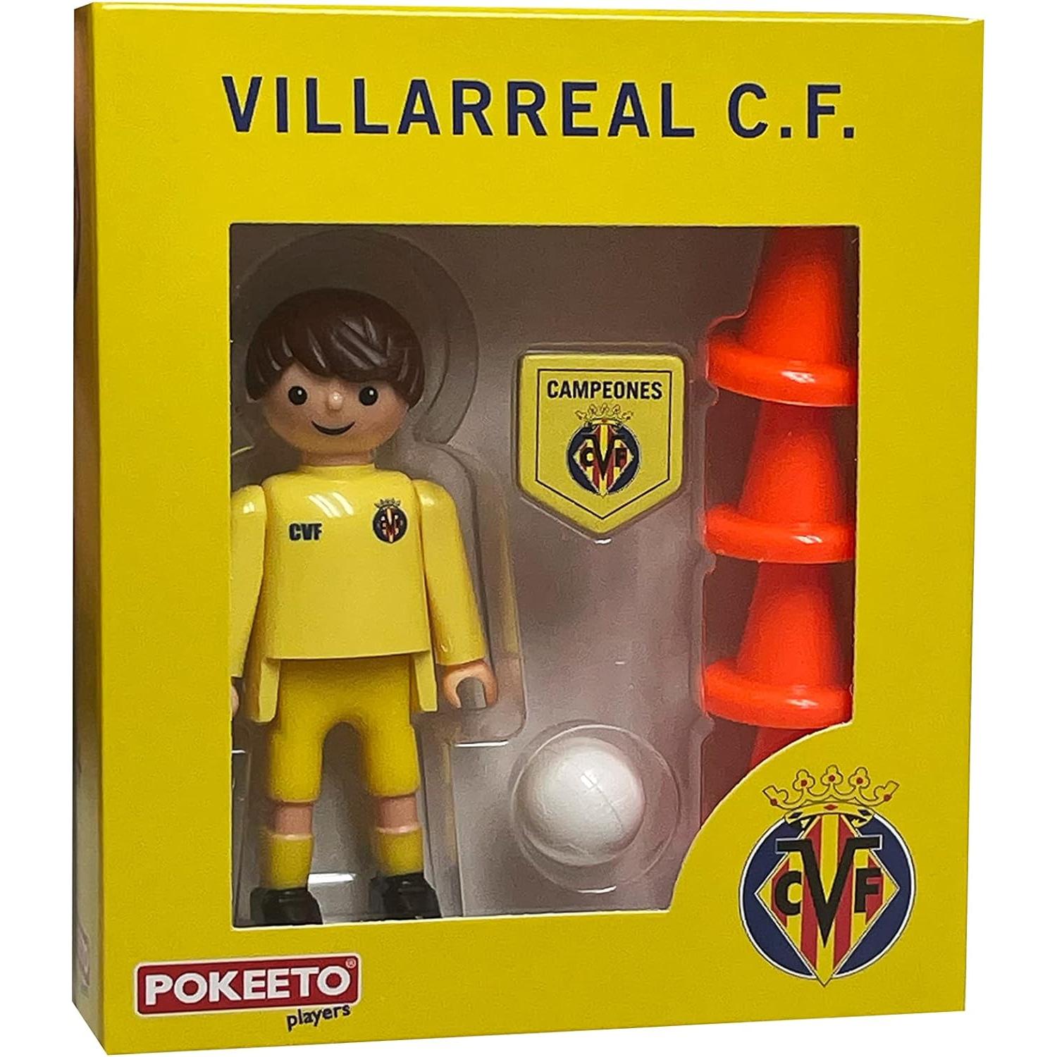 Figura de Acción Pokeeto del Villarreal CF en Color Amarillo