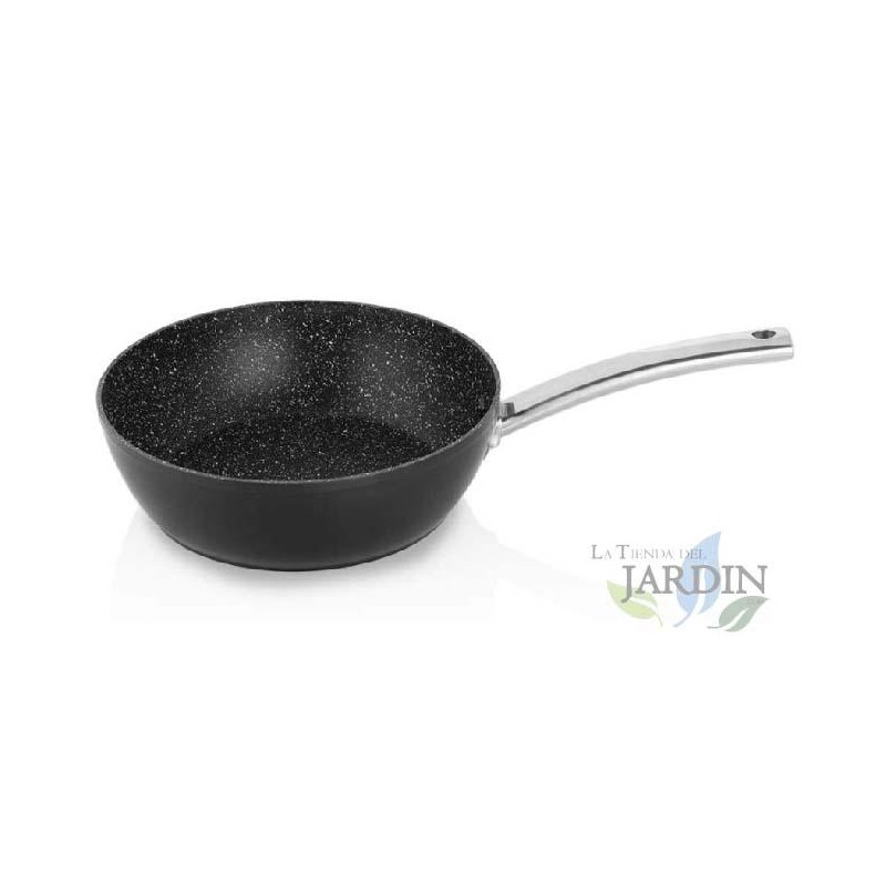 SUINGA Sarten Aluminio 32cm | Sarten Apta para Todo Tipo de Cocinas | Revestimiento Antiadherente | Sarten Honda
