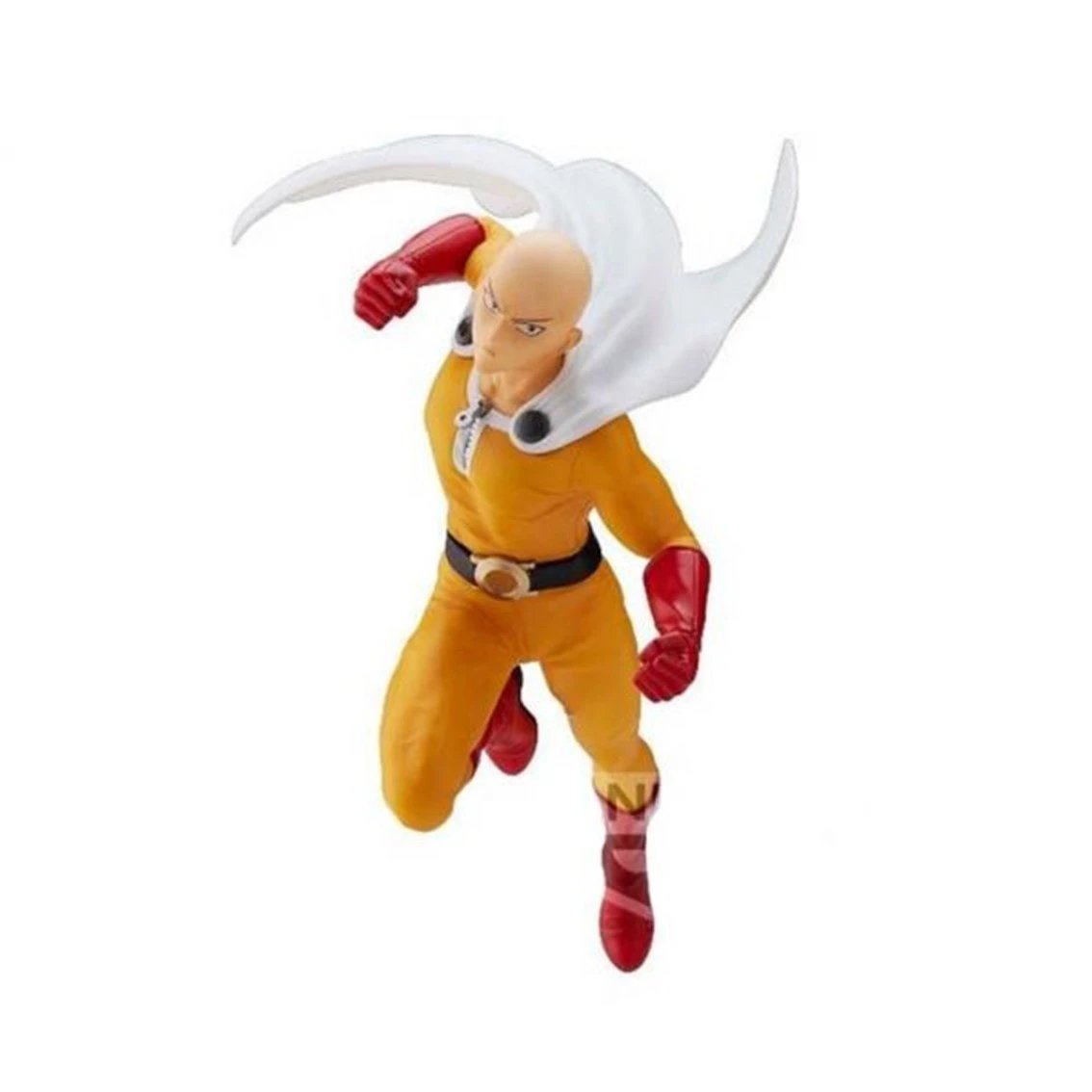 Banpresto - Figura de colección Saitama One Punch Man BP19790 de 20 cm para fans de anime, diseño detallado y expresión icónica
