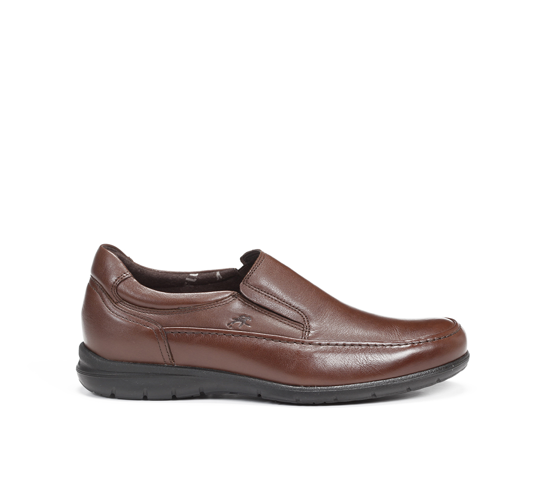 Zapato Cómodo y Moderno Fluchos LUCA 8499 Slip On Marrón