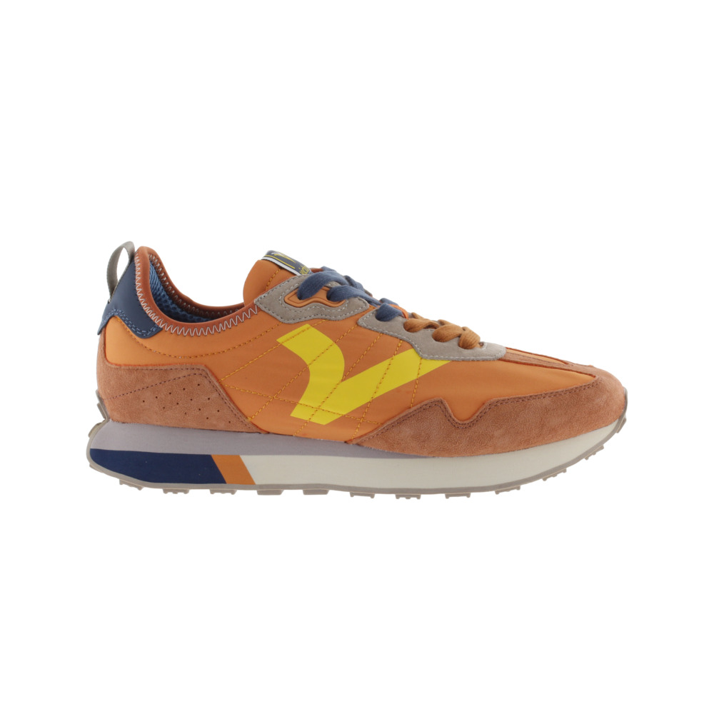 Victoria 1985 BOLT Zapatillas de nylon con piezas de color y de serraje al tono 8813100