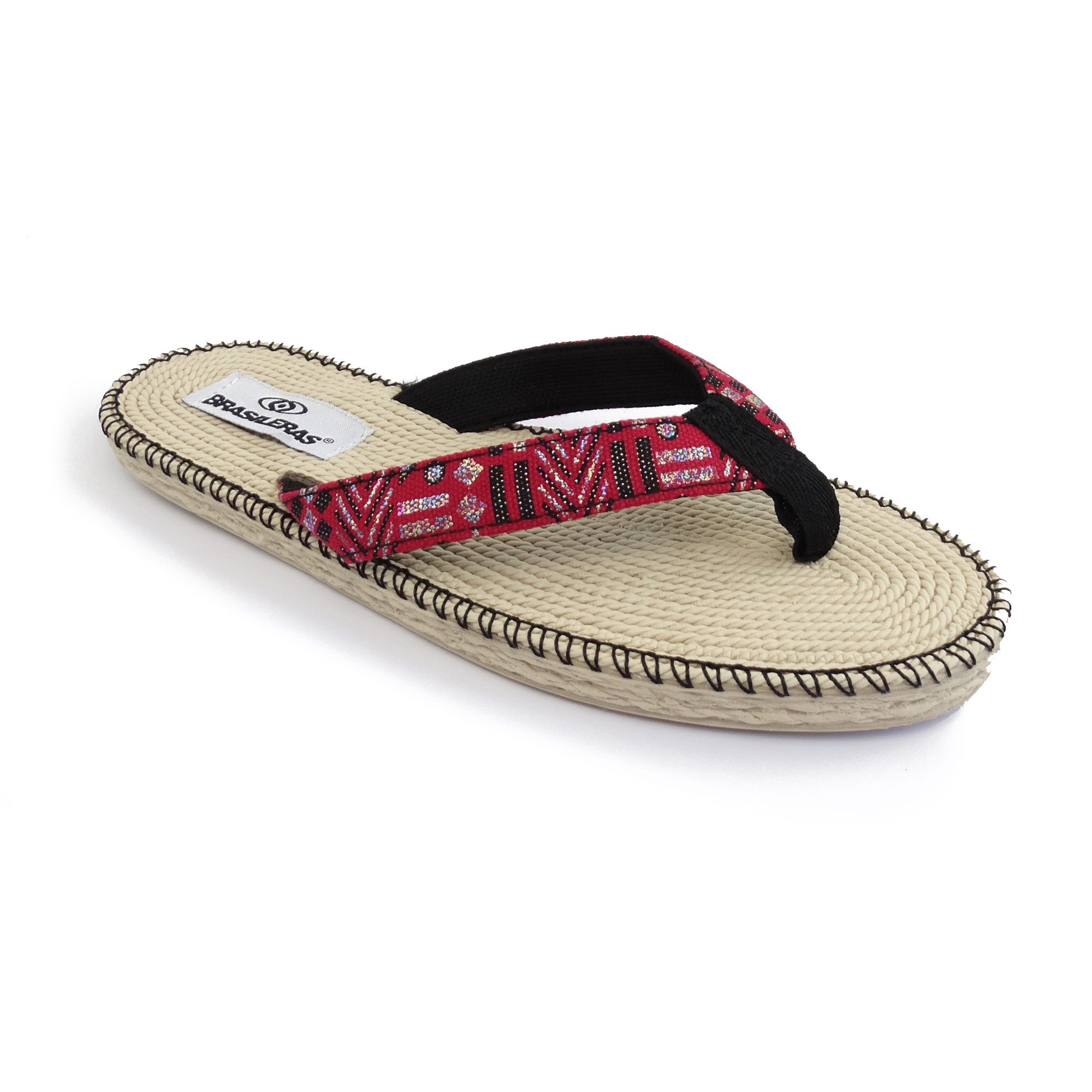 BRASILERAS Chanclas de playa de mujer con suela de goma