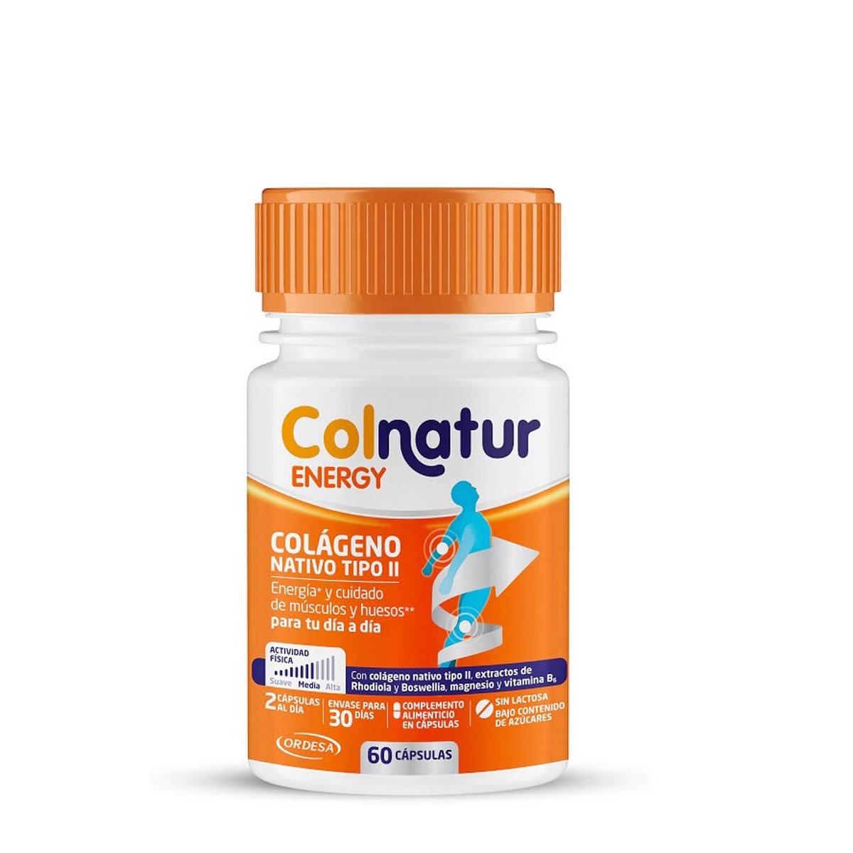 Colnatur - Colnatur energy colágeno 60 cápsulas