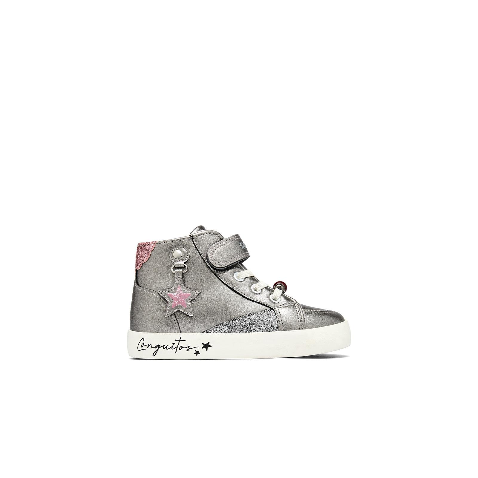 Conguitos - Zapatillas Altas De Niña Con Estrella para Niña