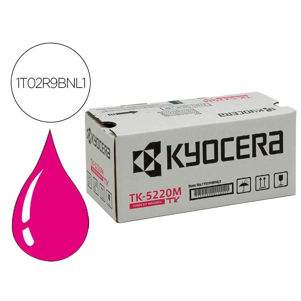 Liderpapel Toner Kyocera Mita Tk-5220m Magenta Ecosys M5521cdw, Ecosys M5521cdn 1200 Pag - Alta Calidad