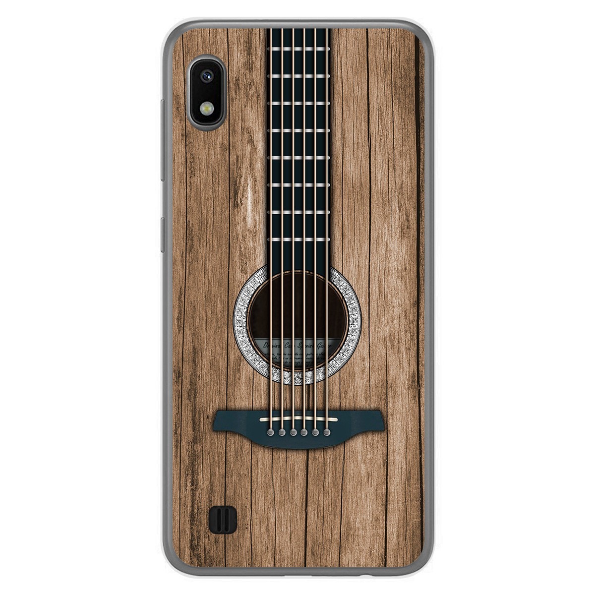 Tumundosmartphone Funda Gel Tpu para Samsung Galaxy A10 diseño Madera 11 Dibujos