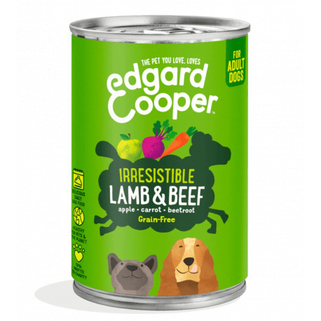 Lata Edgard Cooper Cordero y Ternera Adult 400gr Edgard Cooper