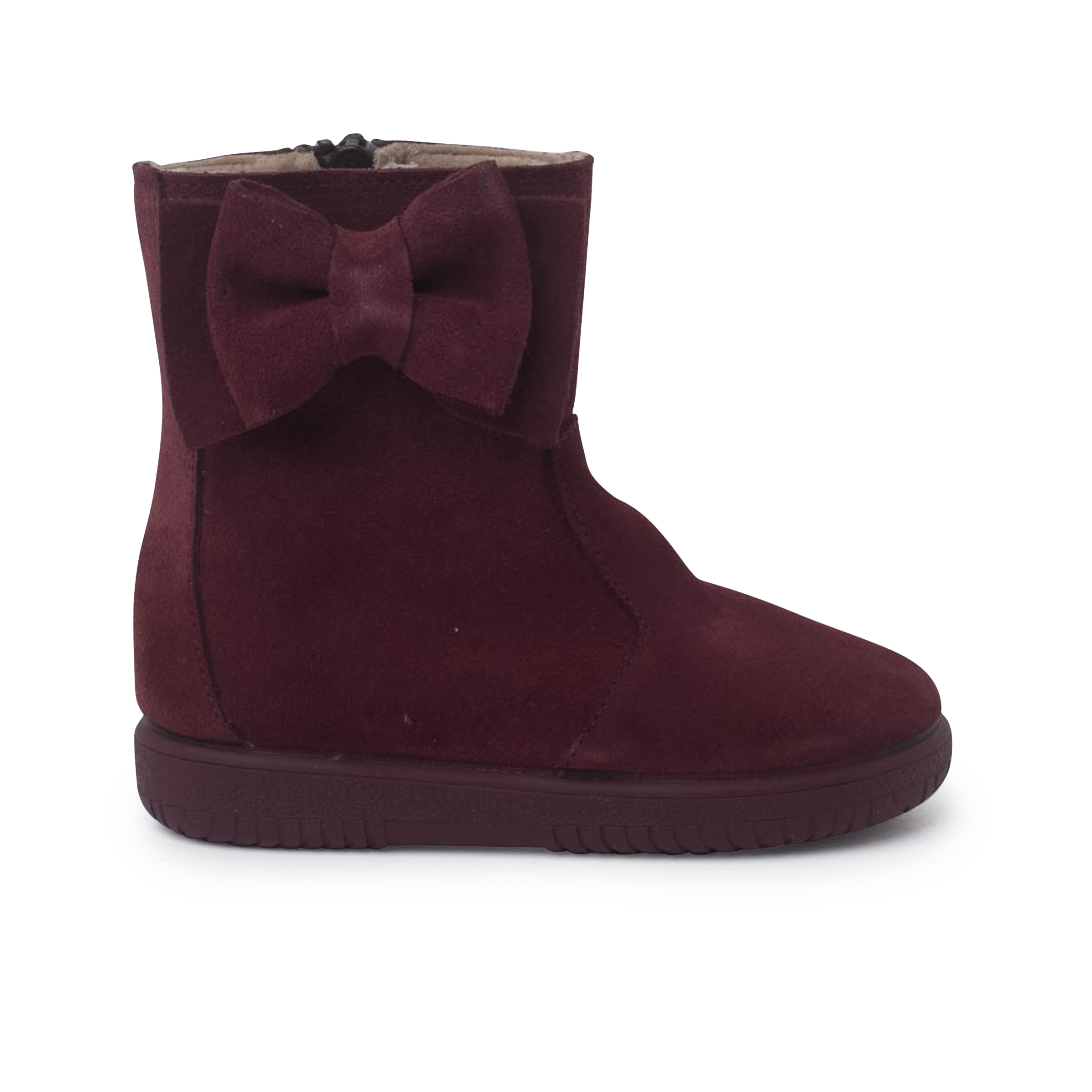 Pisamonas Botas Niña Serraje Lazo Lateral Grande