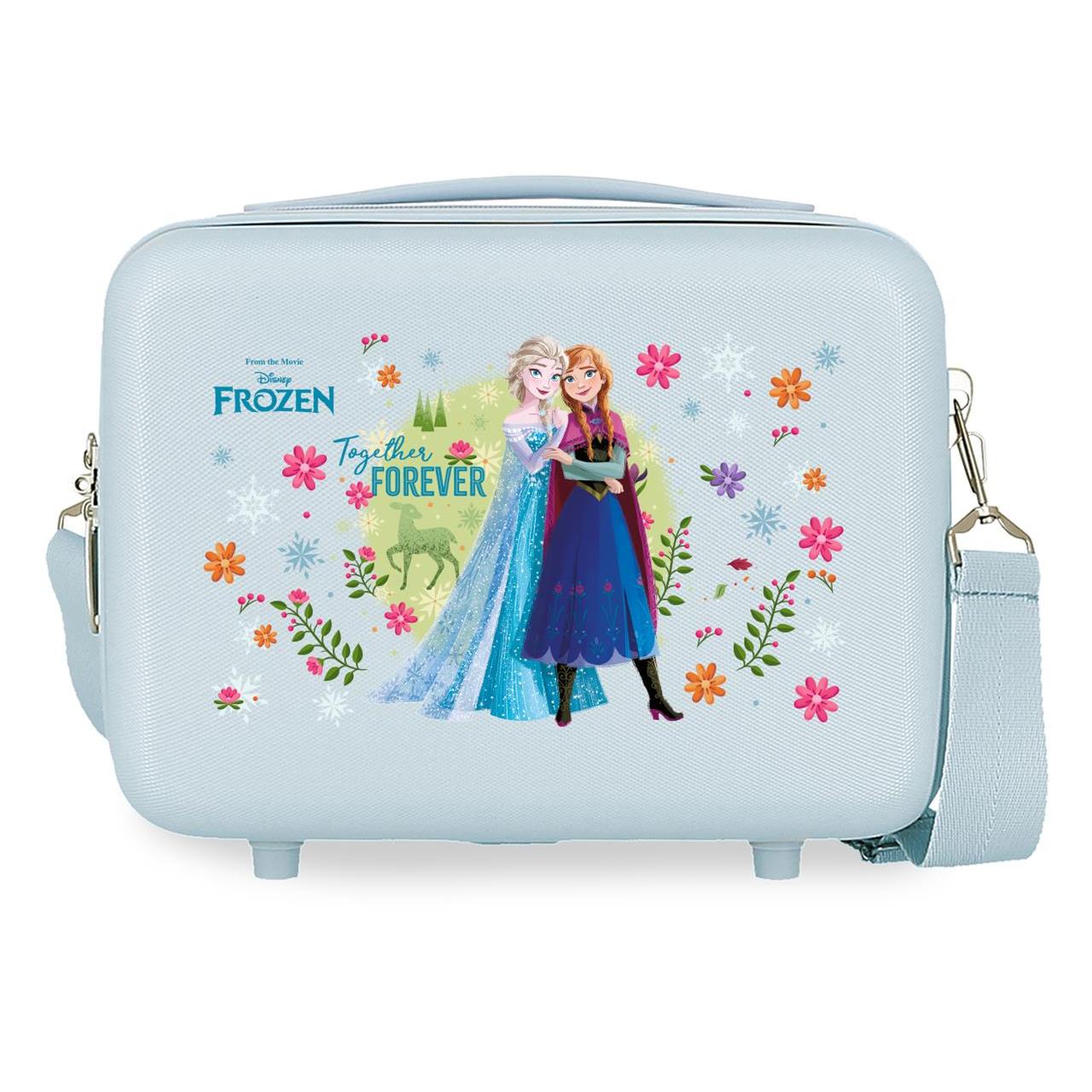 Neceser ABS Disney Forever azul claro 29x21x15cm