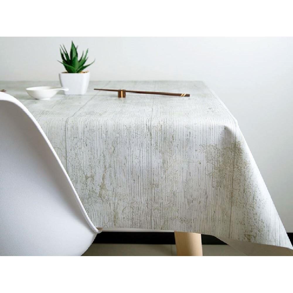 Mantel Hulehule Tex Madeira Blanco 140x300cm Resistente a Manchas y Fácil Limpieza