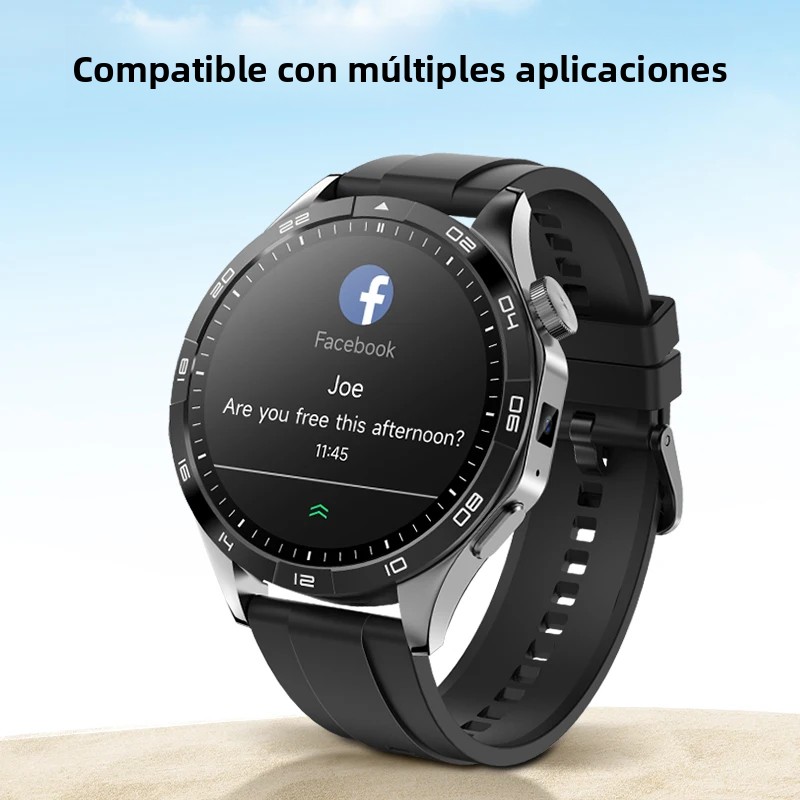 Smartwatch Mit Dual-kamera Nfc Amoled Display Gps Und Tracking_voghion.com