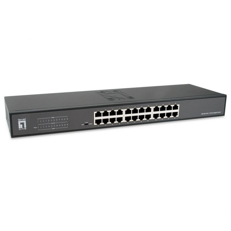 Level one geu-2431 switch 24 gigabit ports