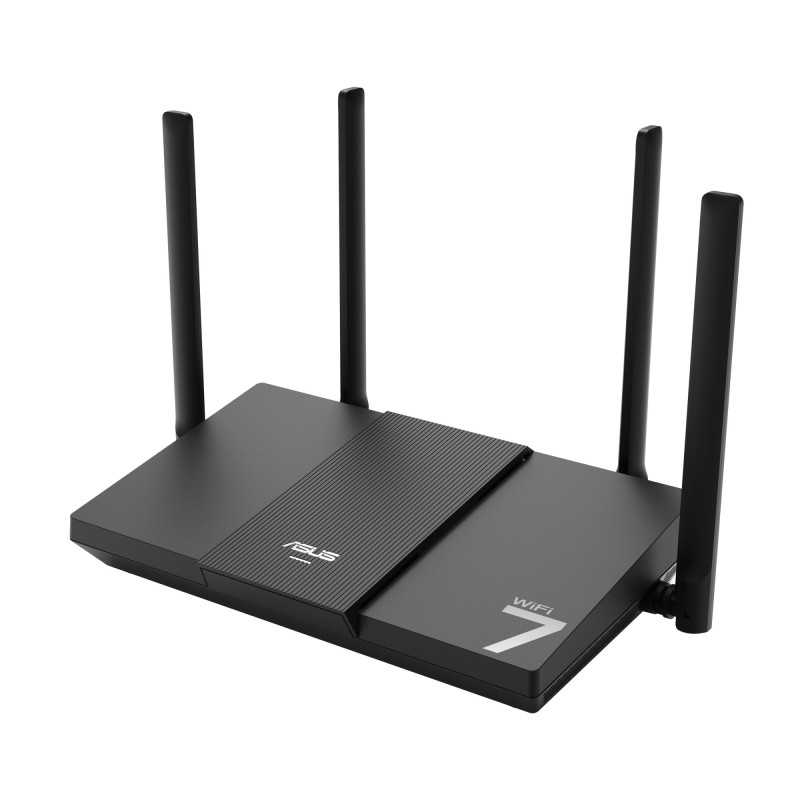 ASUS - RT-BE50 BE3600 router inalámbrico 2.5 Gigabit Ethernet Doble banda (2,4 GHz / 5 GHz) Negro 90IG09U0-MO3S00