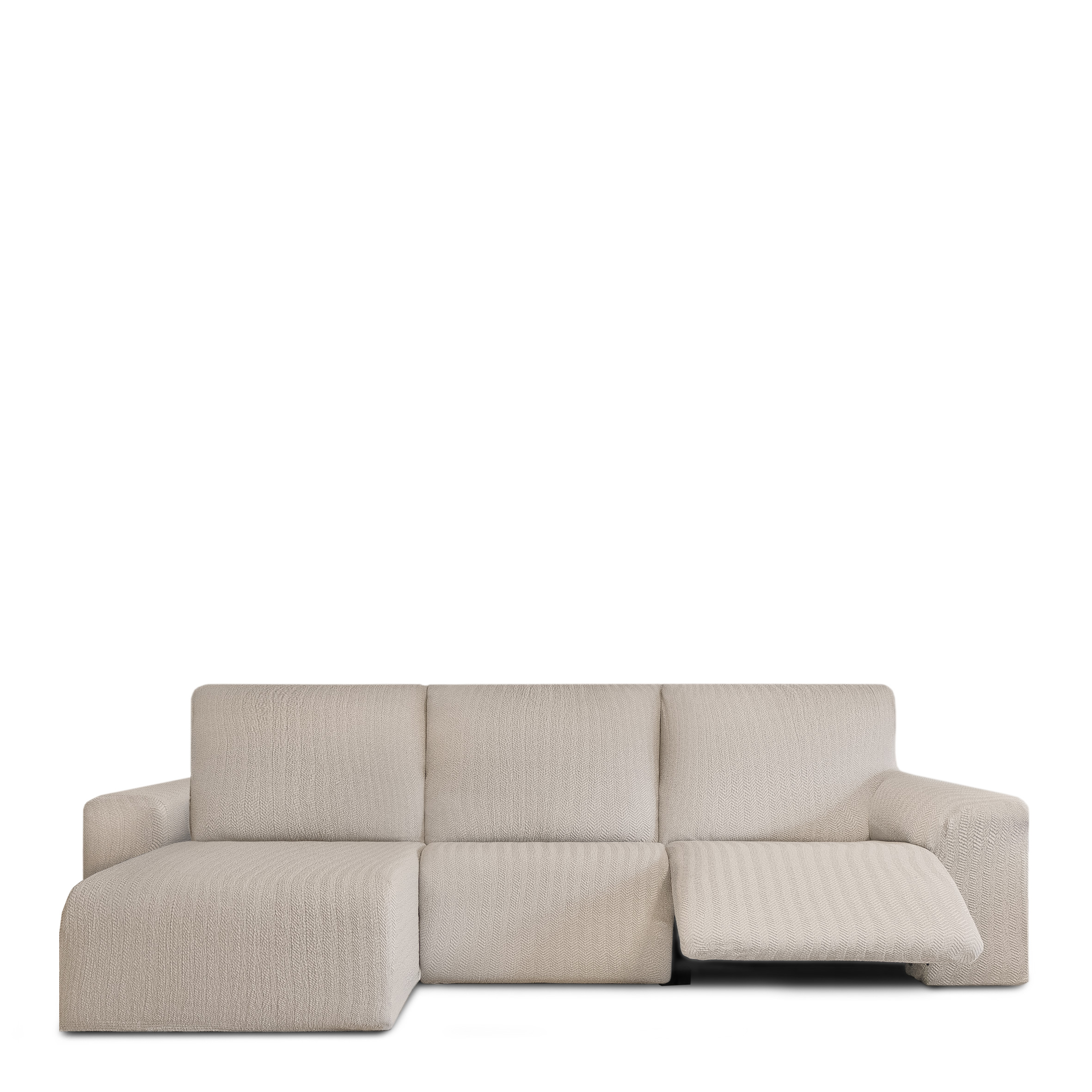 Funda de sofa m/0 ch. longue relax premium jaz izquierda (Mirando de frente) c/11 brazo corto, Tamaño brazo corto izquierda, 170x310x110cm, Fábricada en España