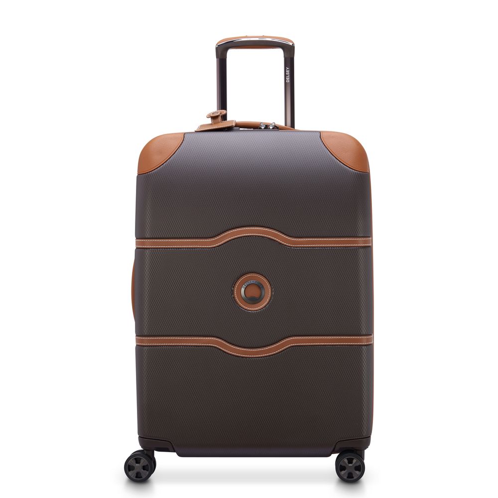 DELSEY PARIS Maleta mediana 66 cm CHATELET AIR 2.0, 69 L, rígida, 4 ruedas dobles, de 100% policarbonato. Varios colores