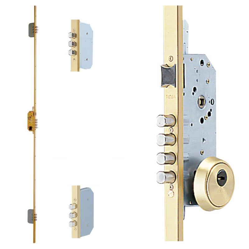 Cerradura tesa seguridad t2b3 54566 le cerradero largo 45 he