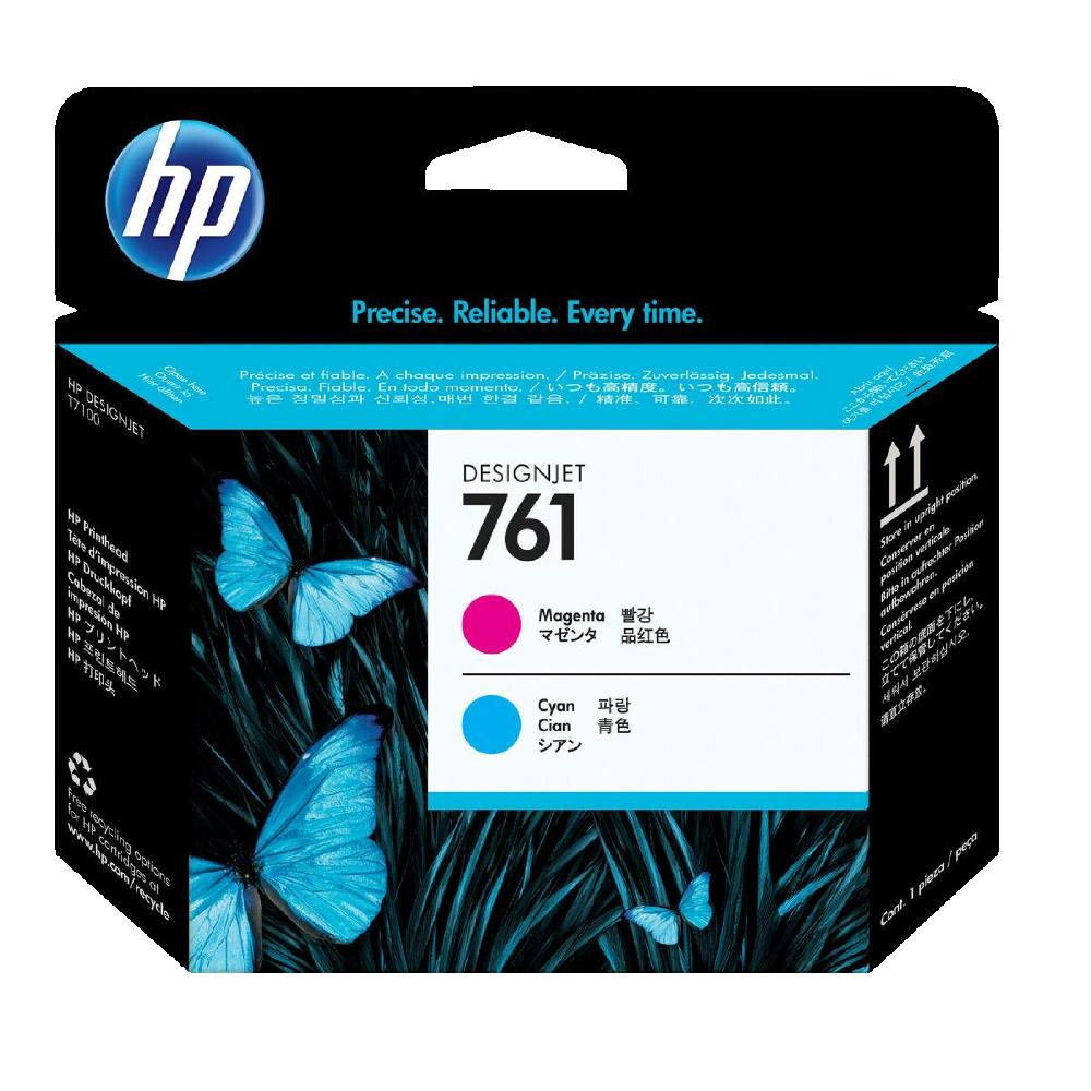 HP 761 Druckkopf Cyan Magenta