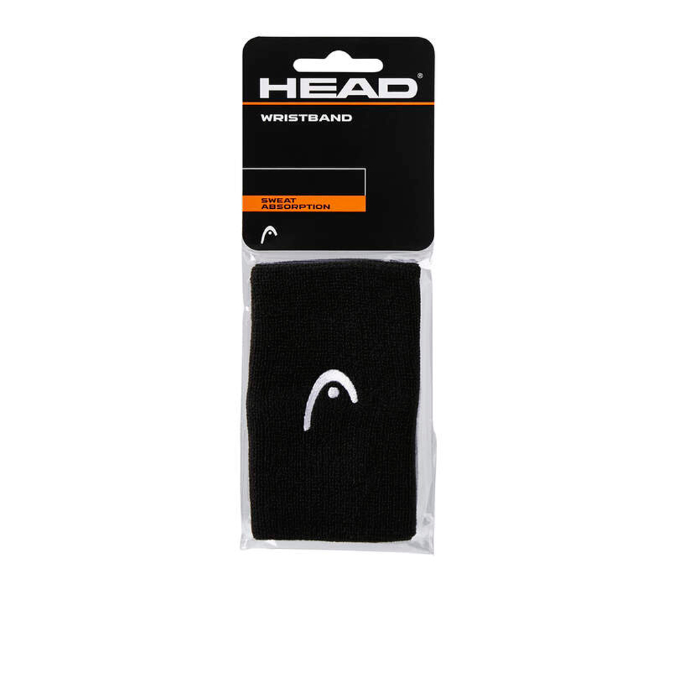 Head muñequera larga negra